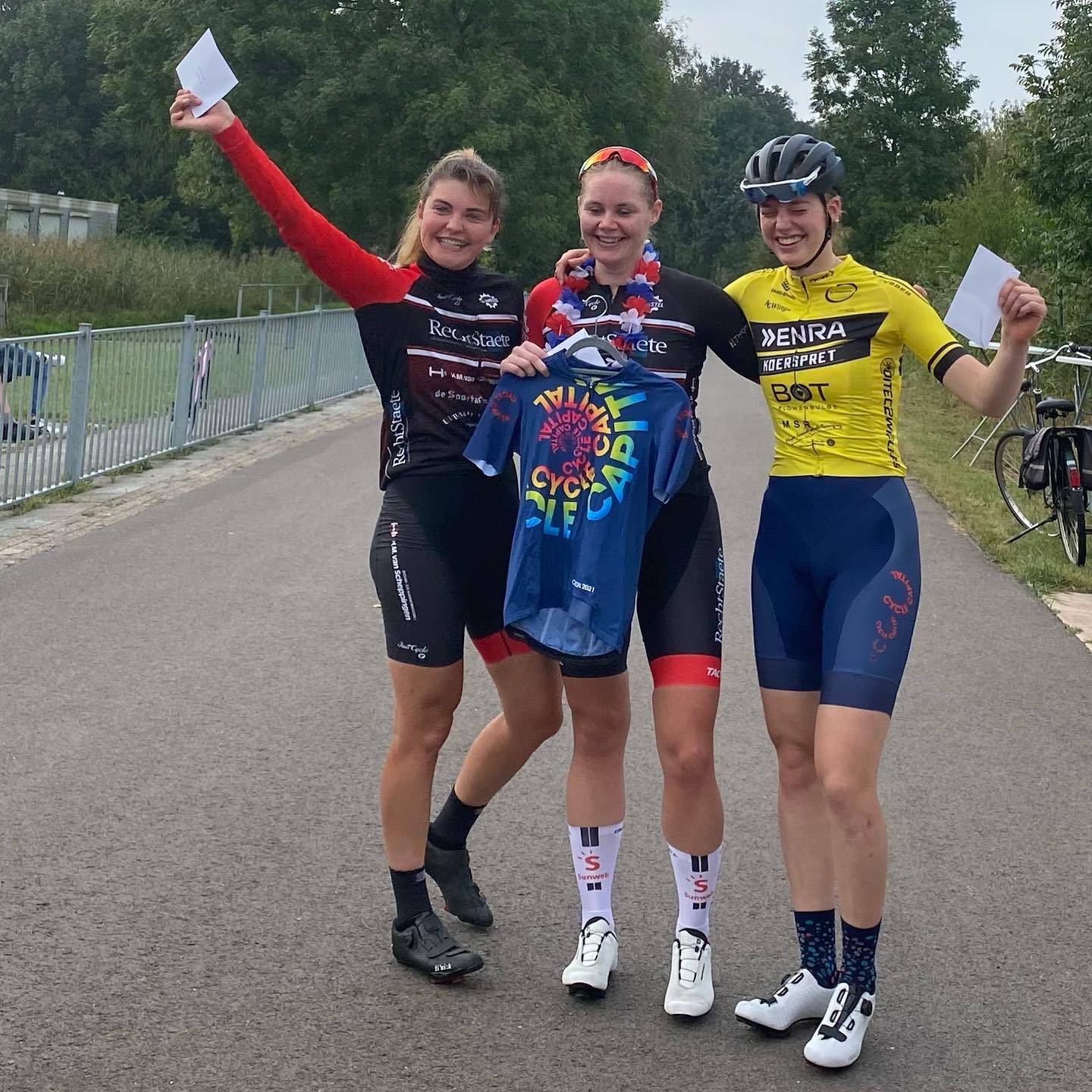 Cycle Capital clubkampioenschap 2021 - podium dames